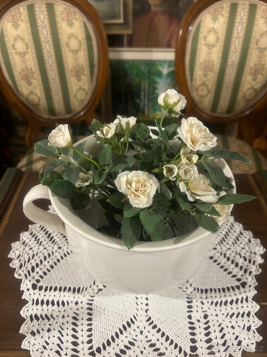 Keramický starožitný nočník - 9