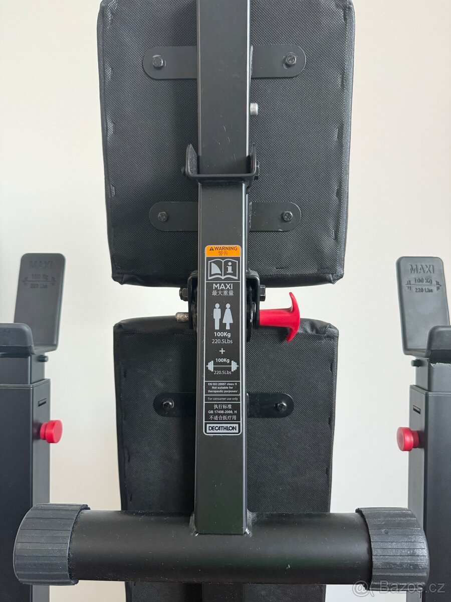 Skládací posilovací lavice s rozpažkami BenchPress Fold NOVÁ - 9
