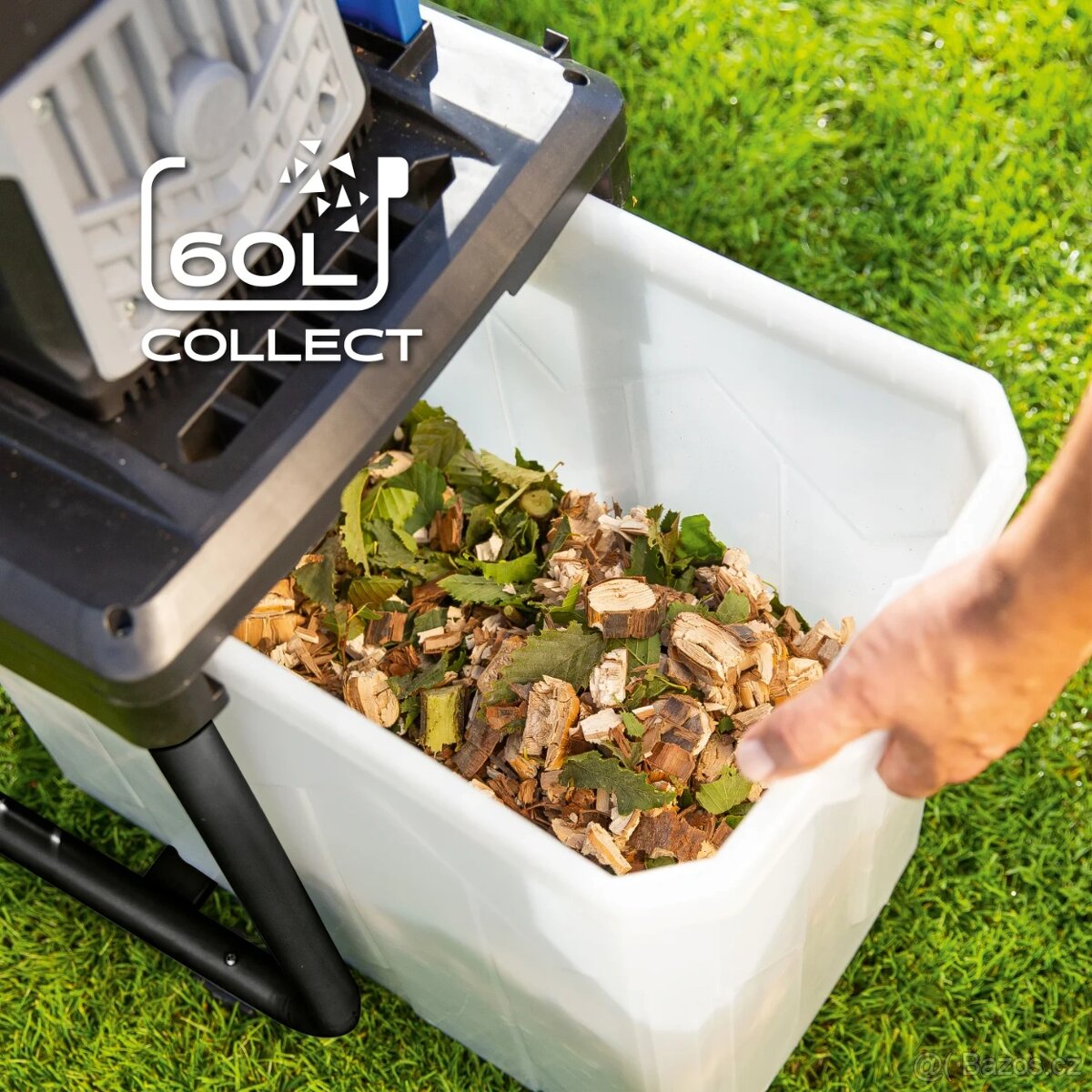 LUX Elektrický tichý válcový drtič E-LH-2800/45B, 2 800 W - 9