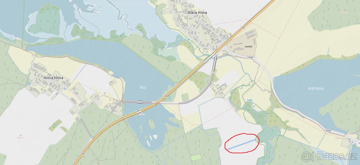 Prodám pozemky v k. ú. Holičky u Staré Hlíny - 9