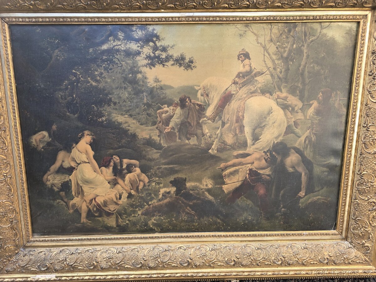 Staré velké obrazy - 9