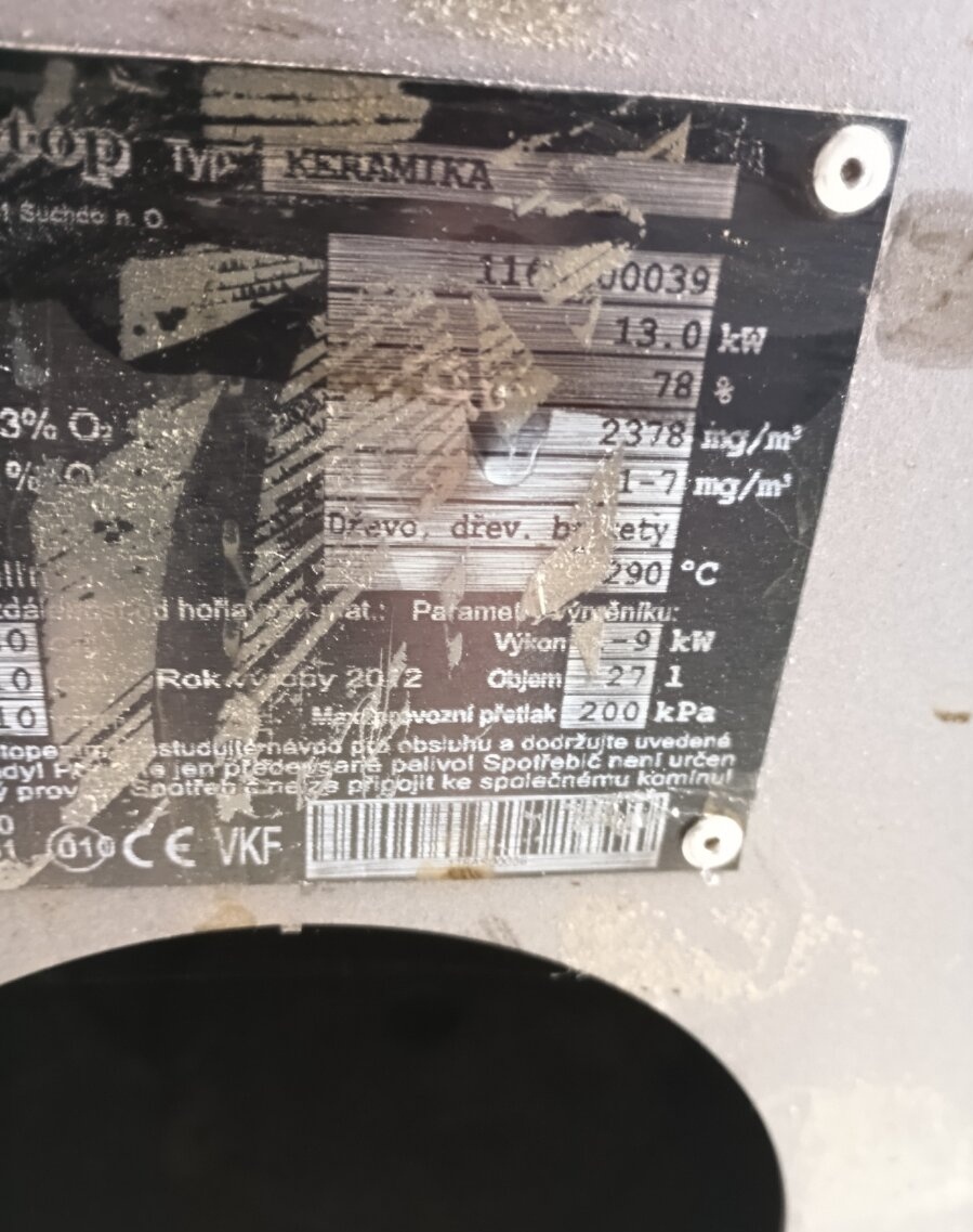 Kachlová kamna s výměníkem Romotop - 9