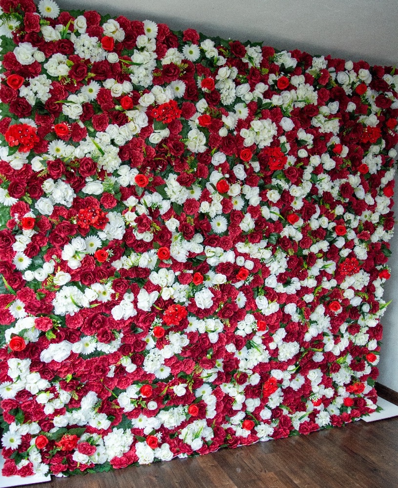 3x Květinová stěna 3D, pozadí - 9