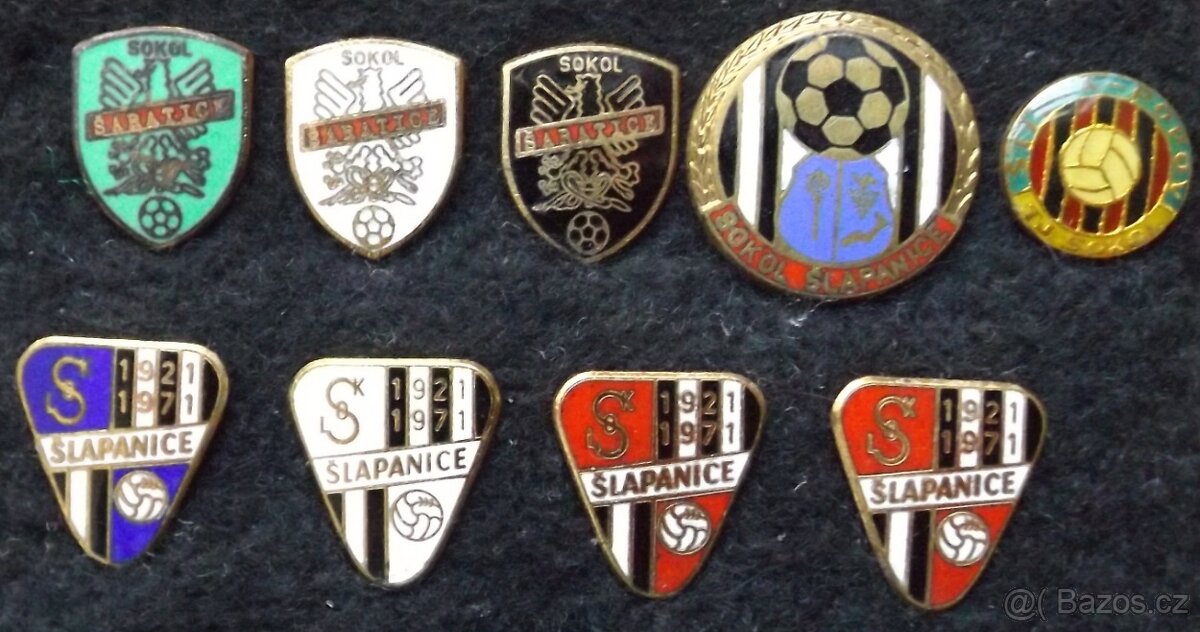 fotbalové sportovní odznaky - SOKOL, kopaná i jiné sporty - 9