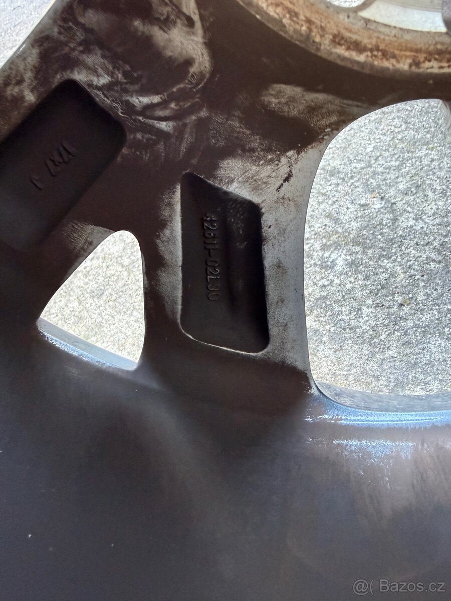 Alu kola Toyota 5x114,3 R17 – originální disky bez pneu - 9