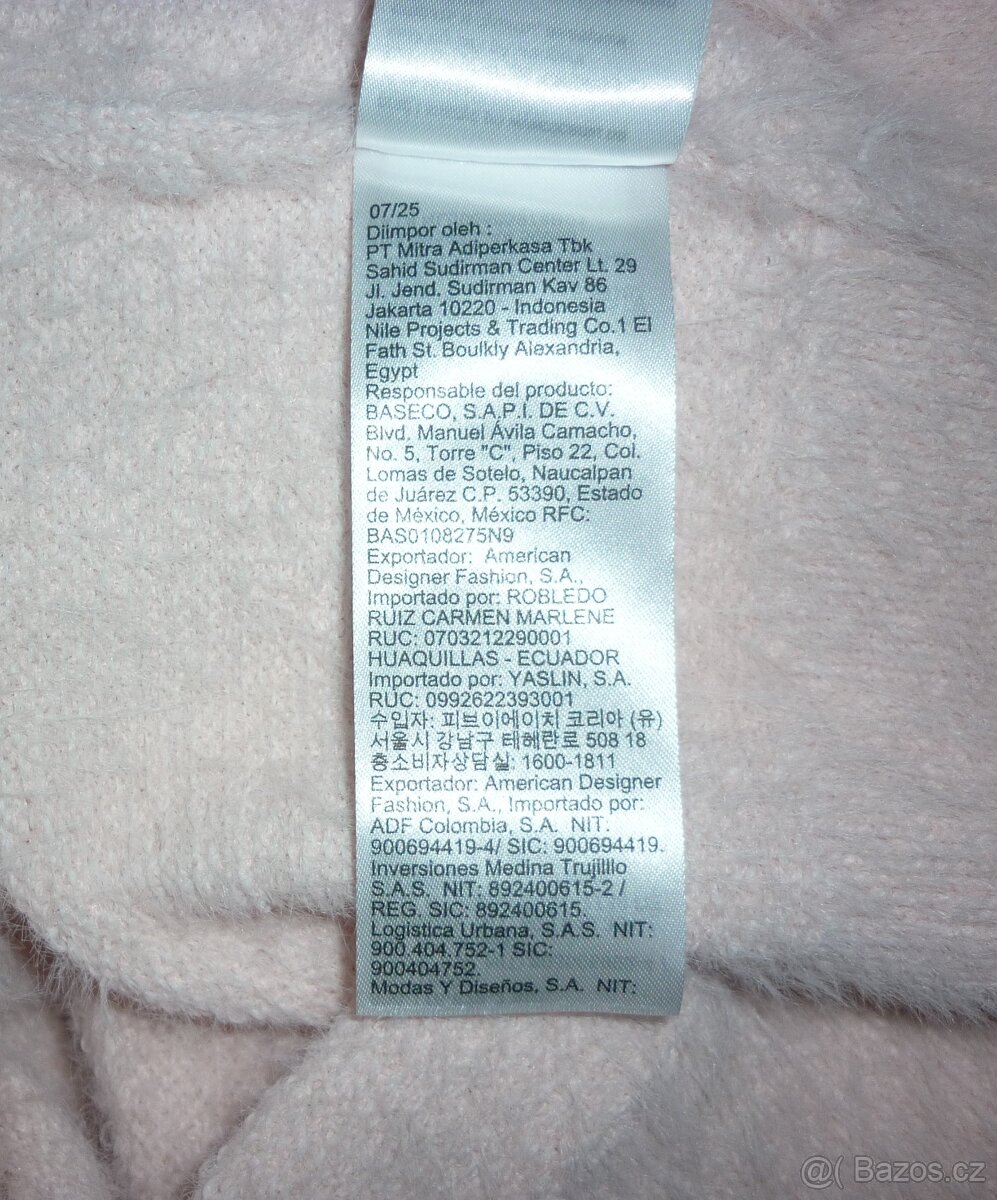 Baby růžový dámský svetřík / pulovr Calvin Klein - 9