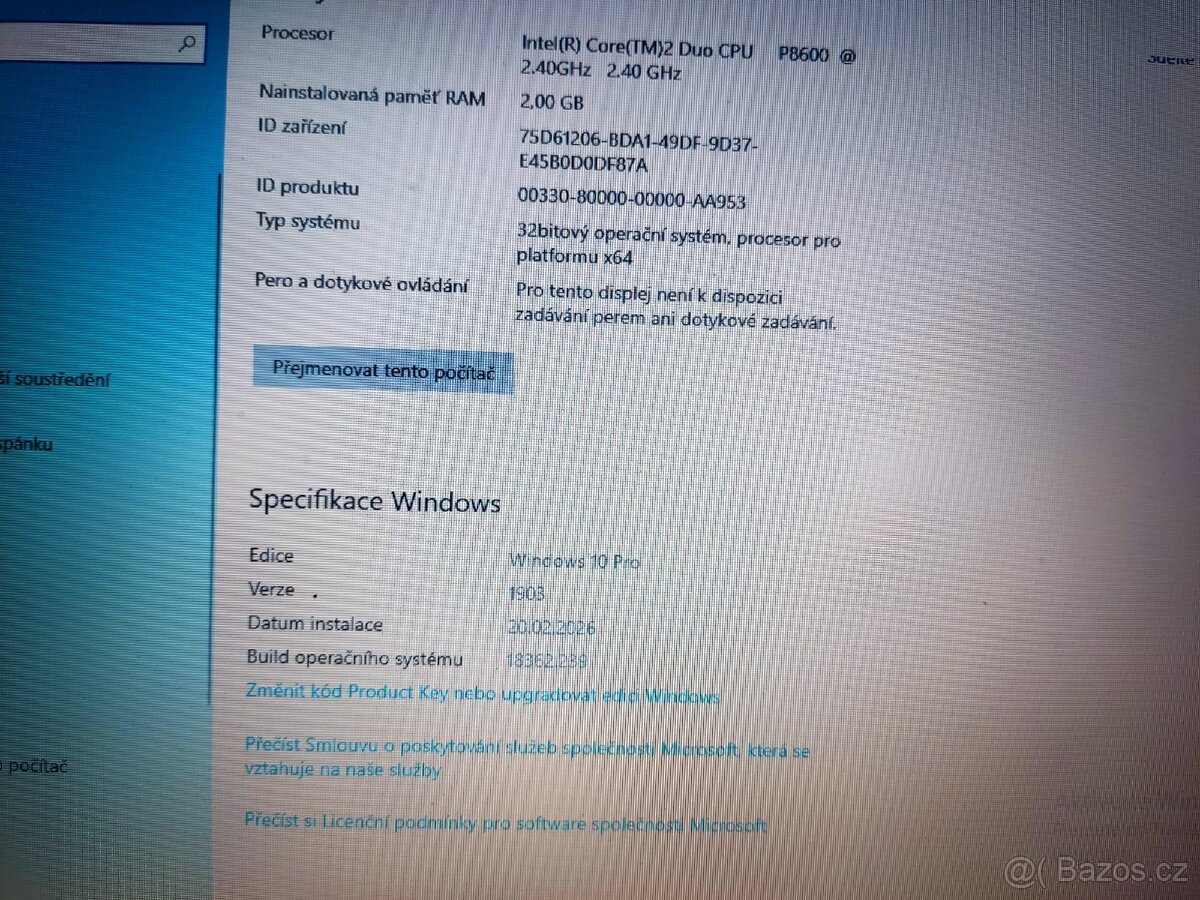 Notebooky Lenovo a HP - 9