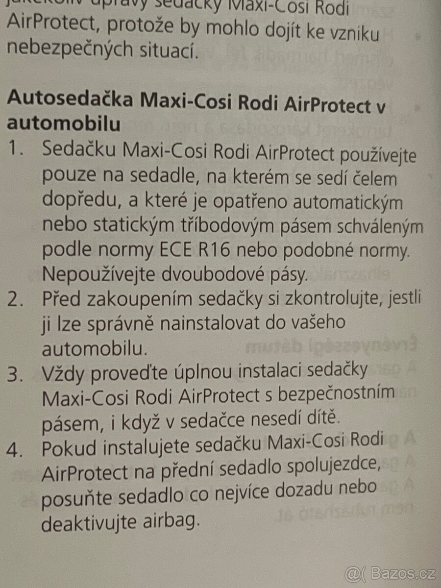 autosedačka Maxi-Cosi 15-36kg, do 150cm - 9