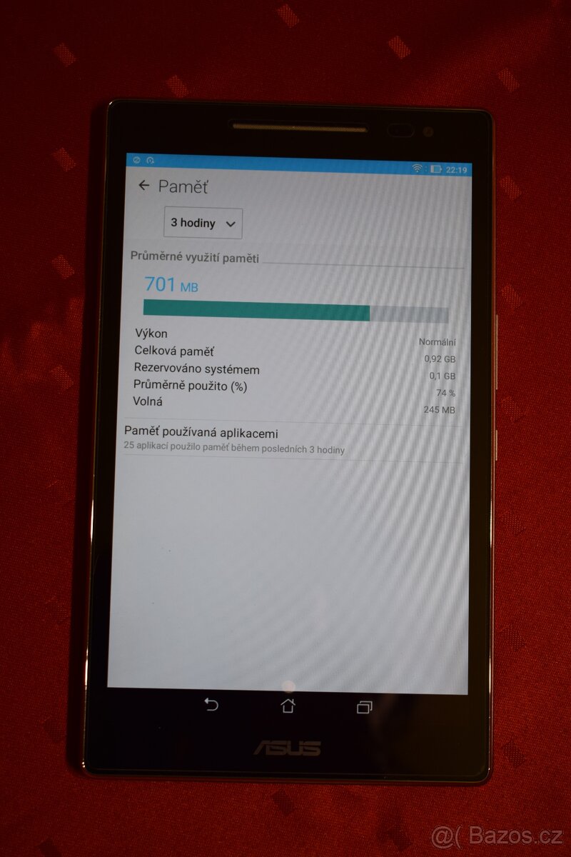 ASUS ZenPad P00A plus 32GB SD karta - 9