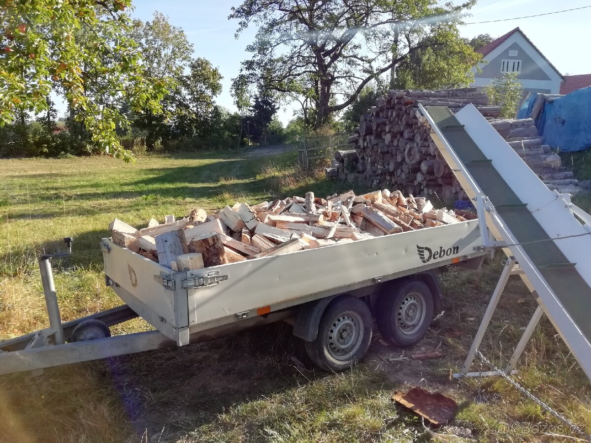 Palivové dřevo - štípané, špalíkované + pronájem štípače - 9