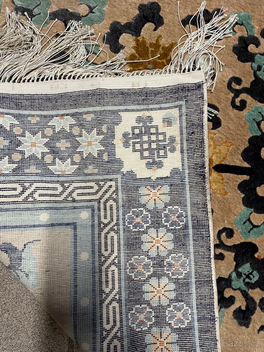 Čínský hedvábný luxusní koberec TOP 170x90 - 9