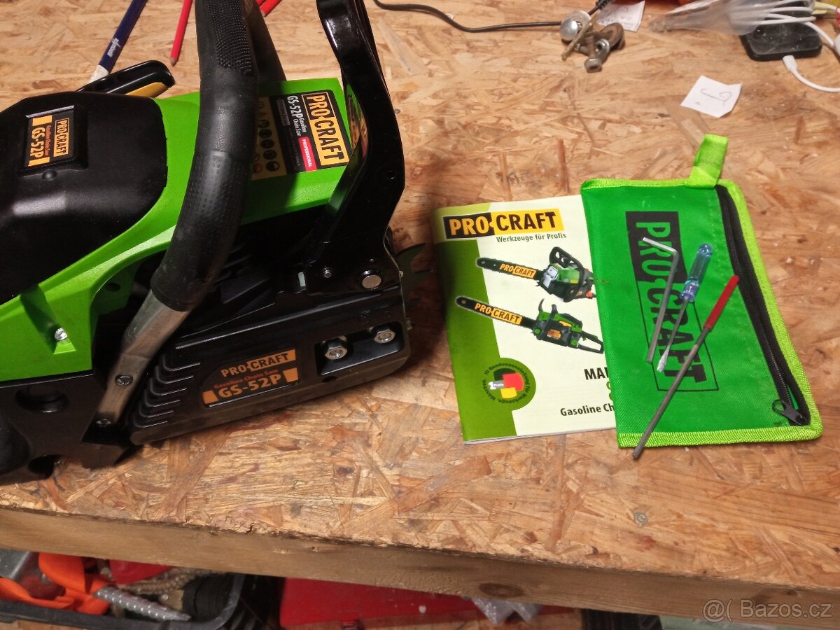 Hobby motorová pila PROCRAFT NOVÁ 1.9kw - 9