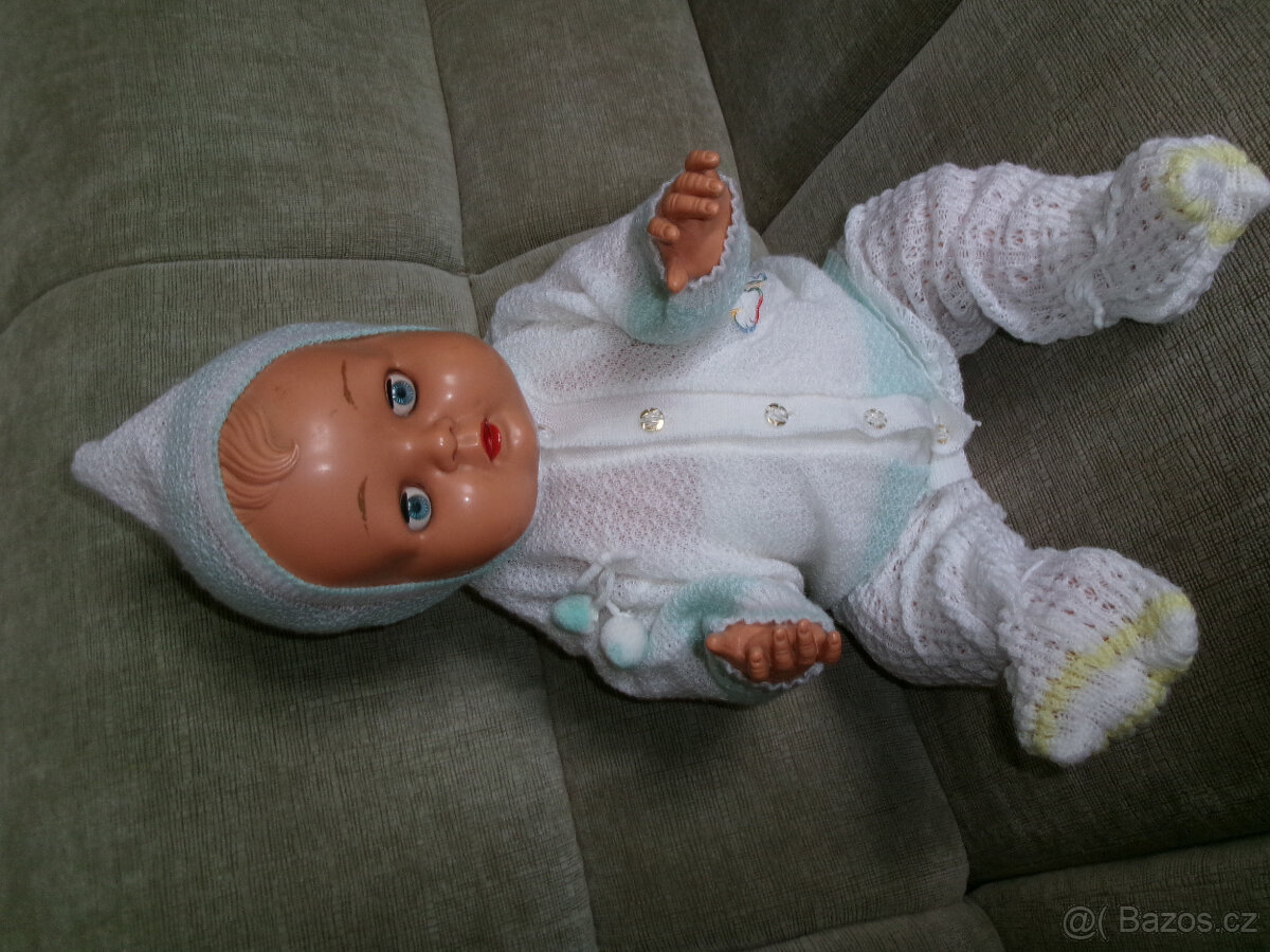 Velká retro panenka zn.KADER 65 cm - 9