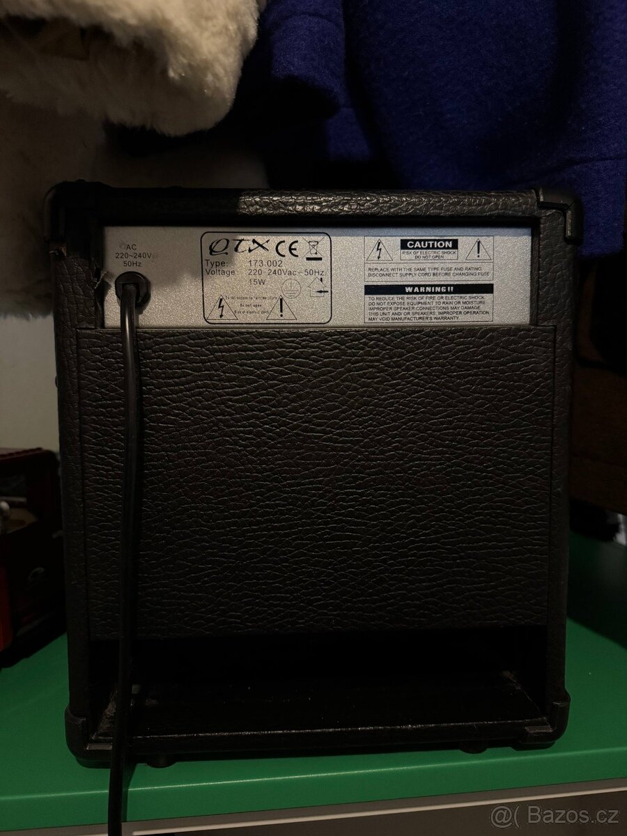 Electrical Guitar QTX + Amplifier - 9
