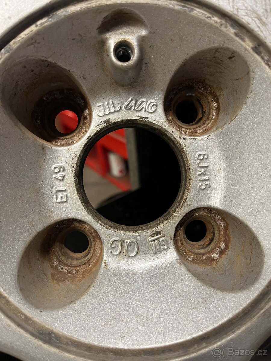 Originální alu sada Opel r15 - 9