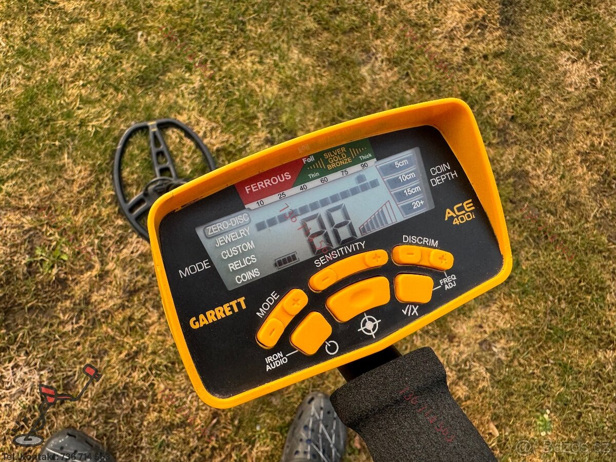 Detektor kovů Garrett Ace 400i - 9