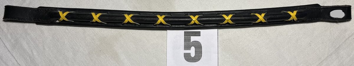 Čelenka na koně MIX černá KOMPLET SADA - 9