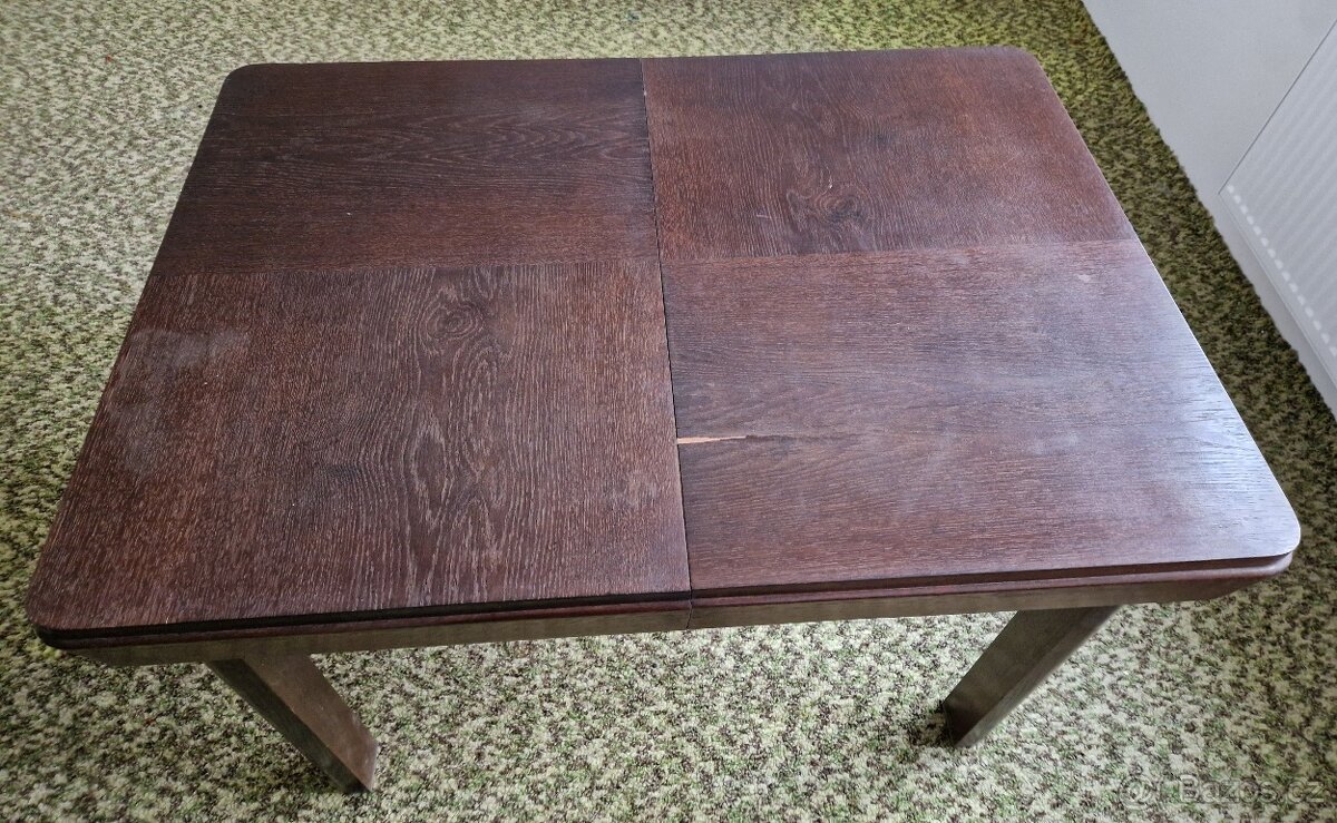 RETRO sekretář + stůl + skříňka - 9