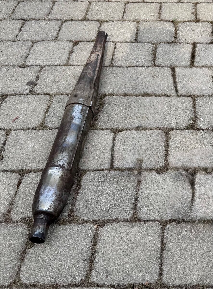 Jawa 50 pionýr, fichtl - výfuk - 9