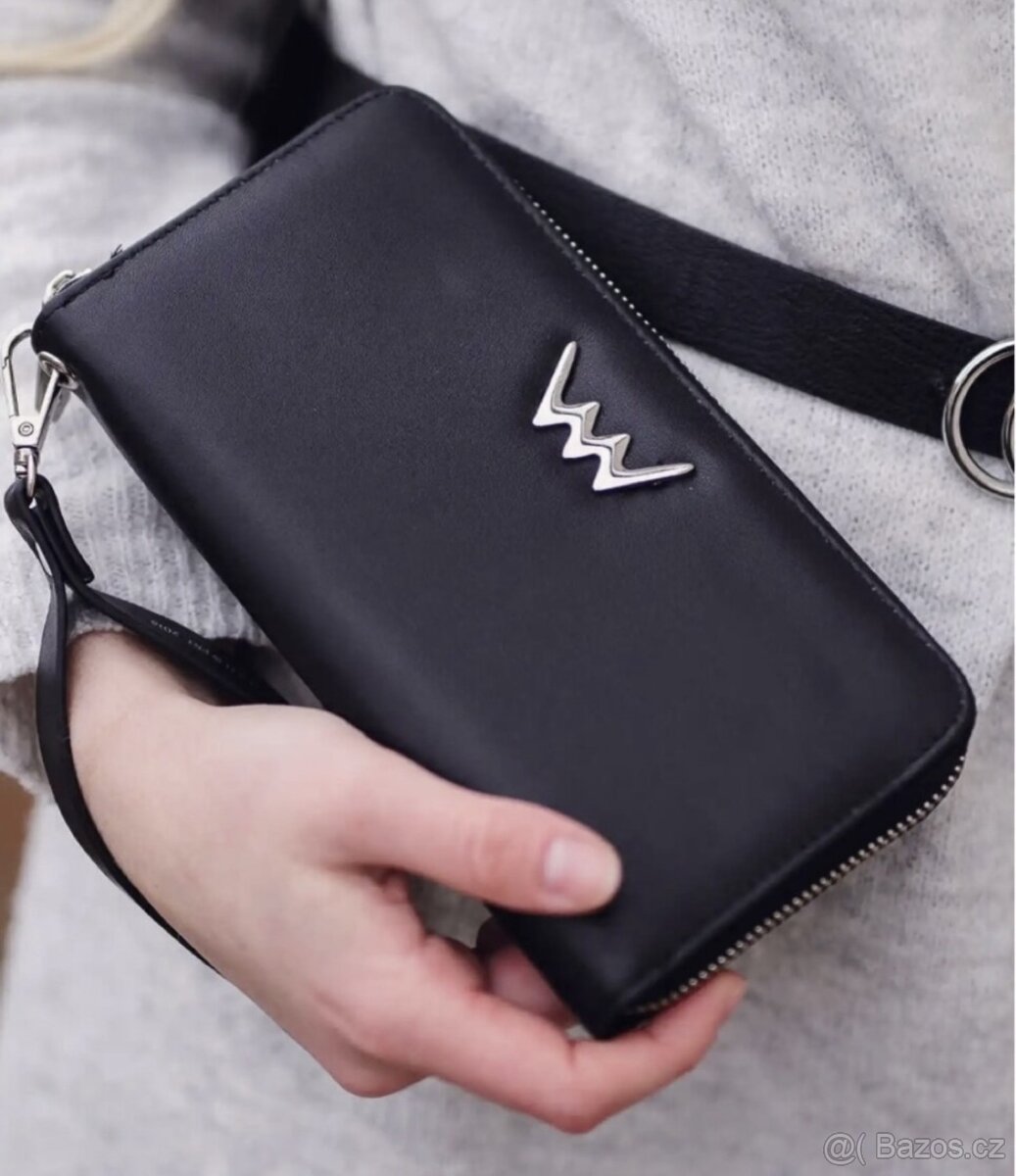 Dámska velká kožená peněženka na zip (zn. Vuch) - 9