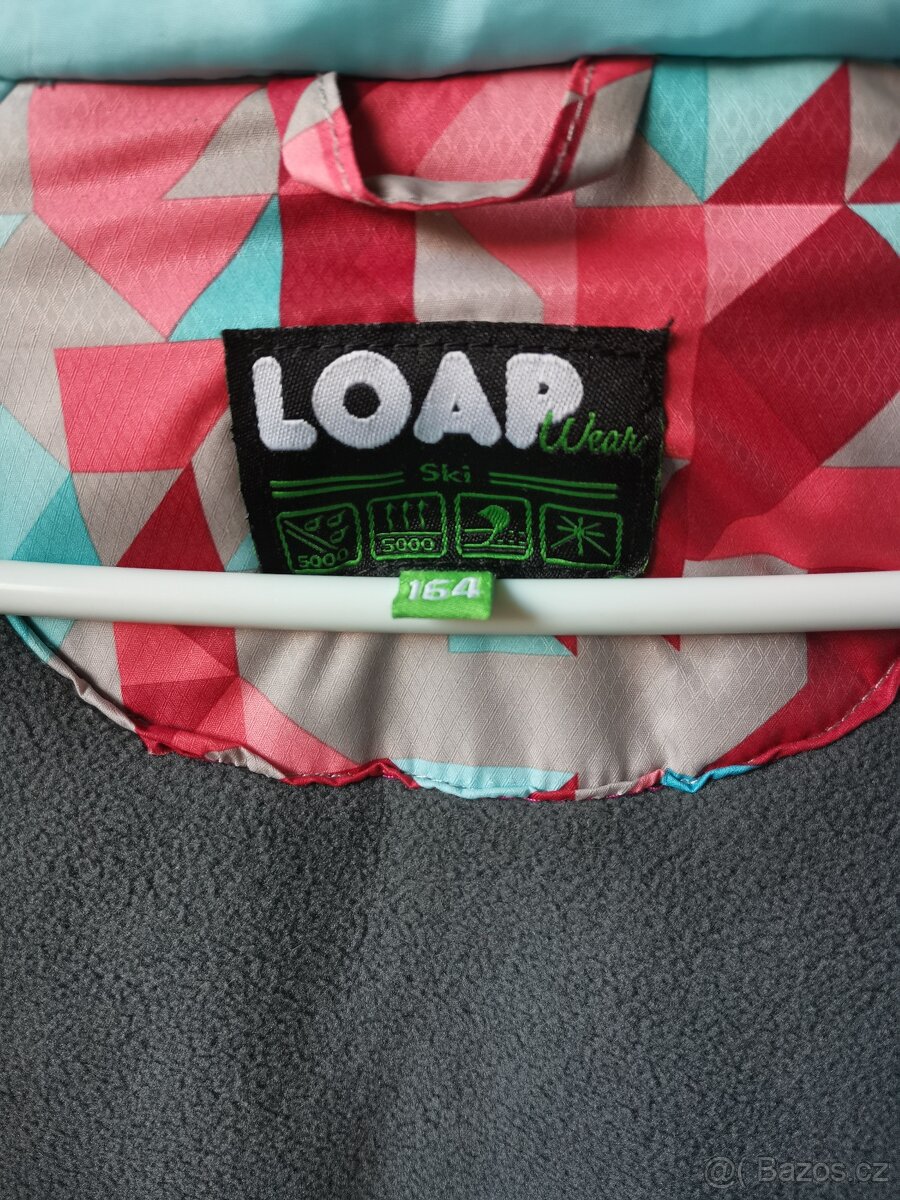 Luxusní barevná dětská lyžařská bunda značky Loap - 9