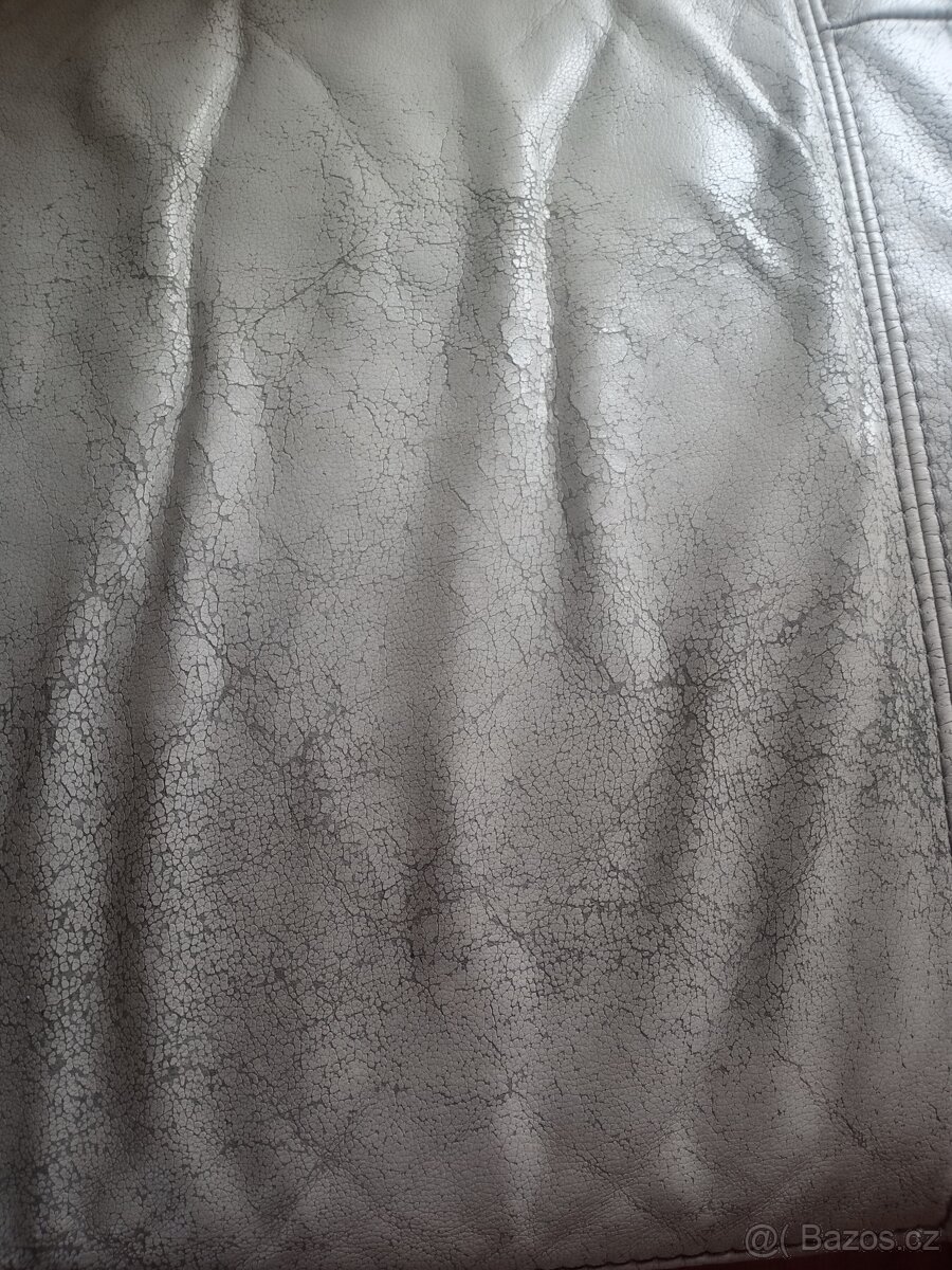 Kožená rohová sedačka - 9