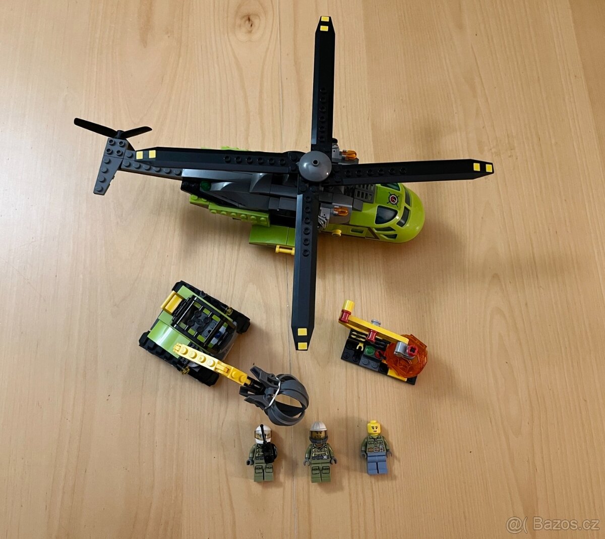 Prodám sety Lego City 60121, 60122, 60123, 20124 - Sopka - 9