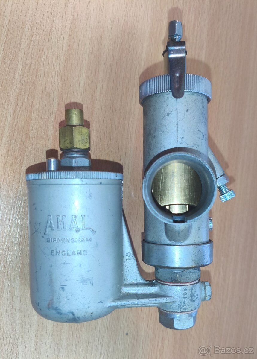 Predám karburátor Amal 276/011R - Jawa 250 Special - 9