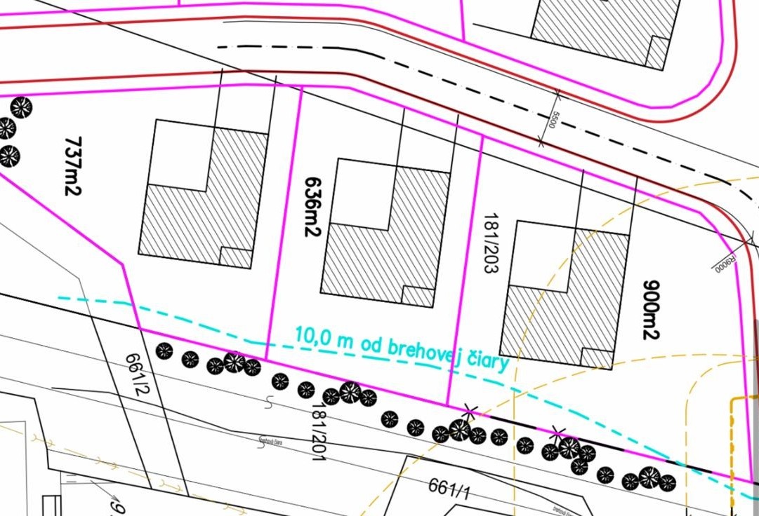 Stavebné pozemky 528m²,737m² a 900m² Martin, Slovensko - 9