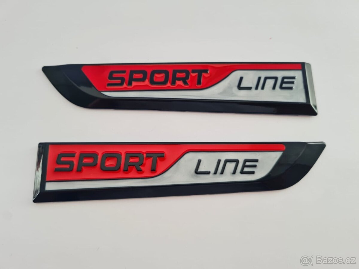 Napis SPORTLINE na blatník ŠKODA - 9