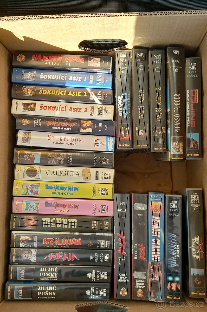 originální VHS kazety (videokazety) - 9