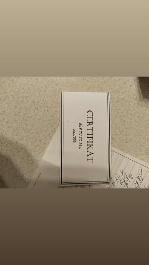 Naušnice z bílého zlata - 9