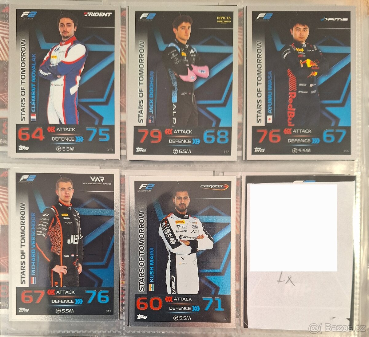 Turbo Attax F1 2023 - Foil a Holo karty - 9