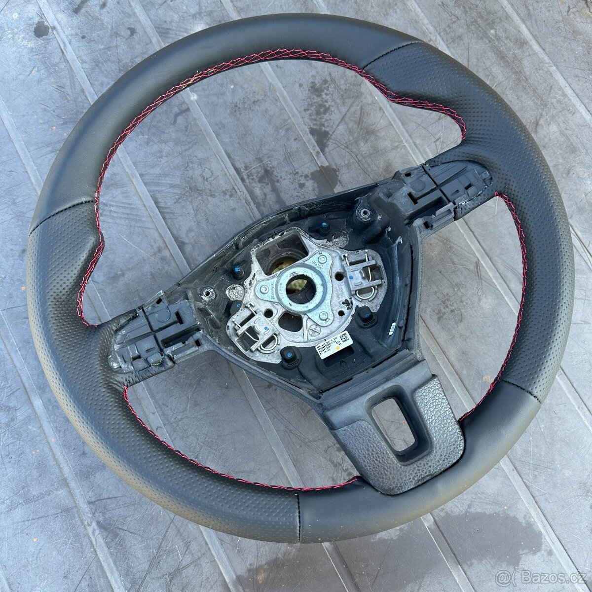 Vw T5 lift nový kožený volant - 9