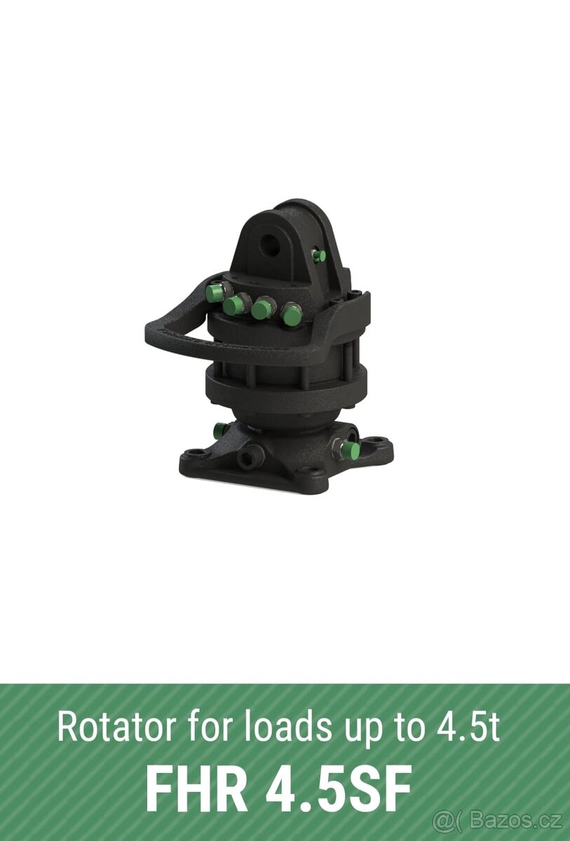 Hydraulický rotátor Formiko indexator baltrotors finnrotor - 9