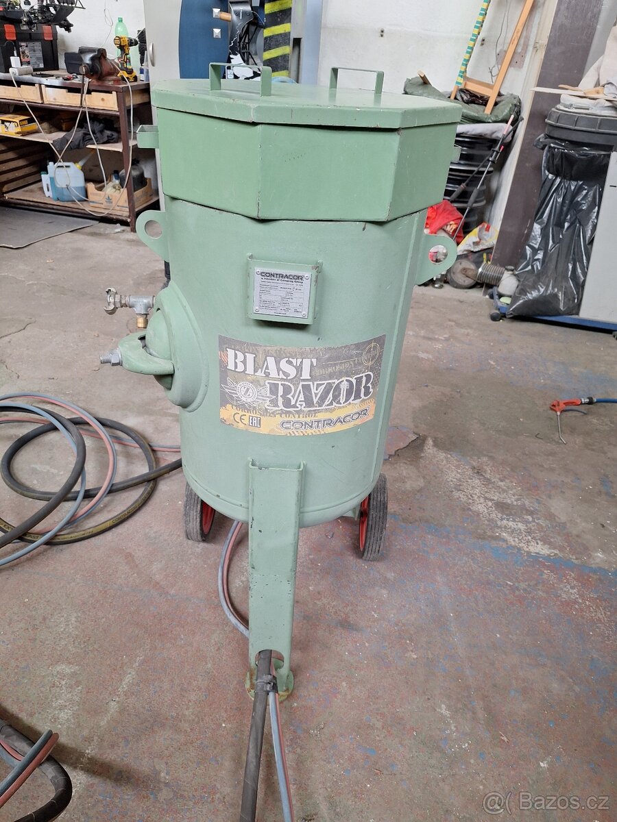 Pískovačka + Dieslový kompresor - 9