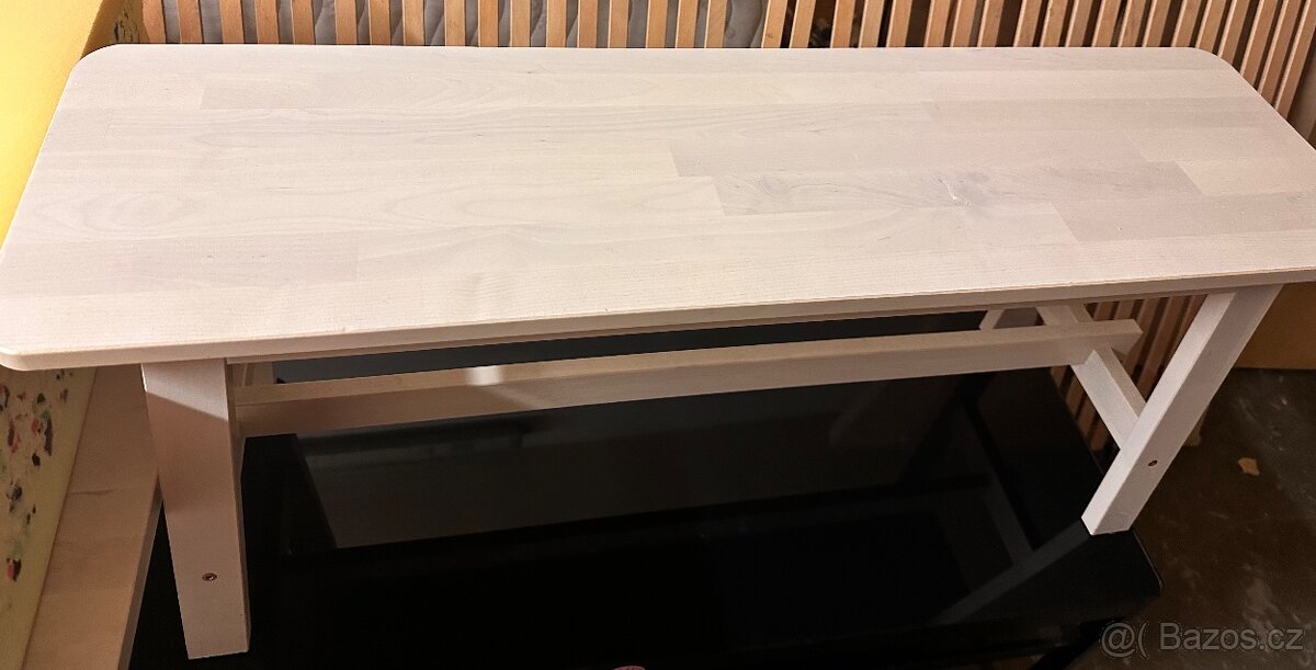Stůl masiv + lavička - 9