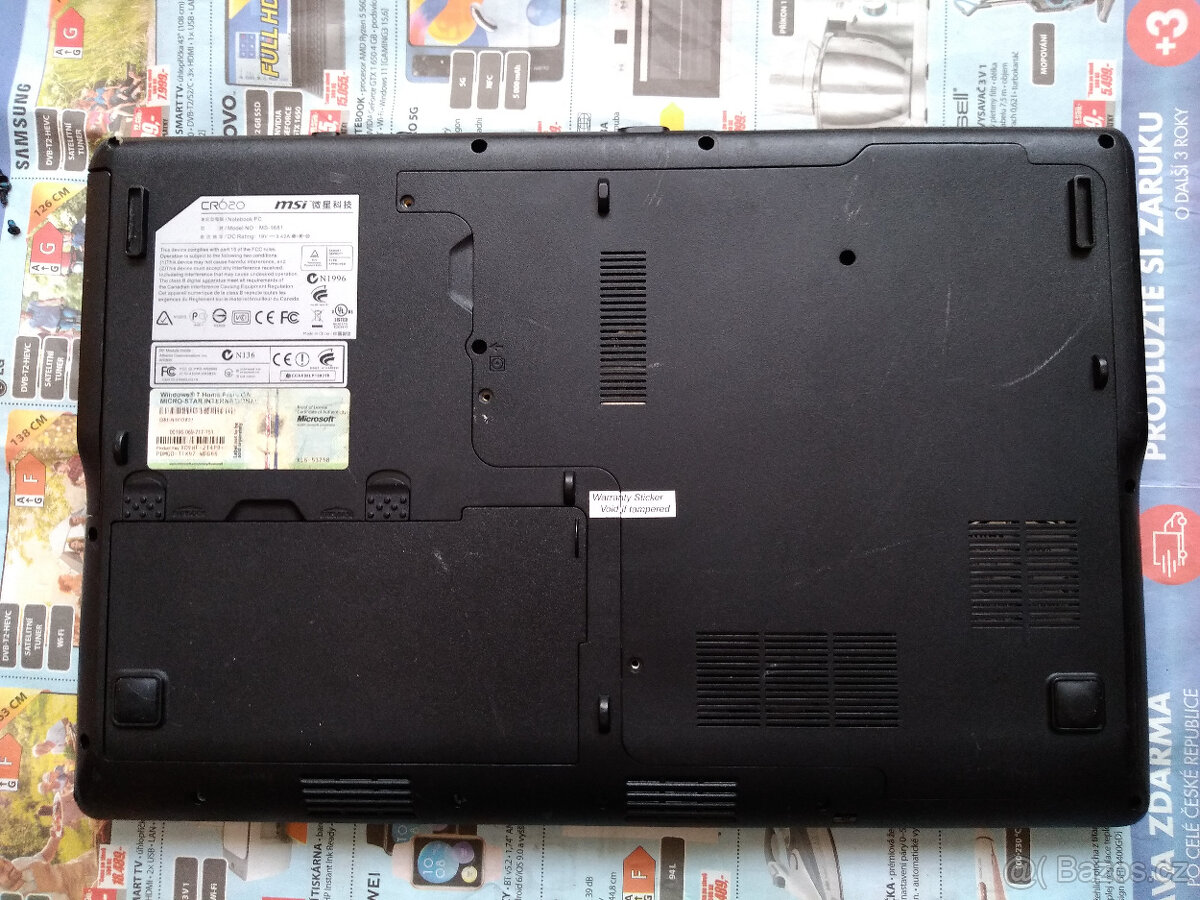 MSI CR 620 - 9