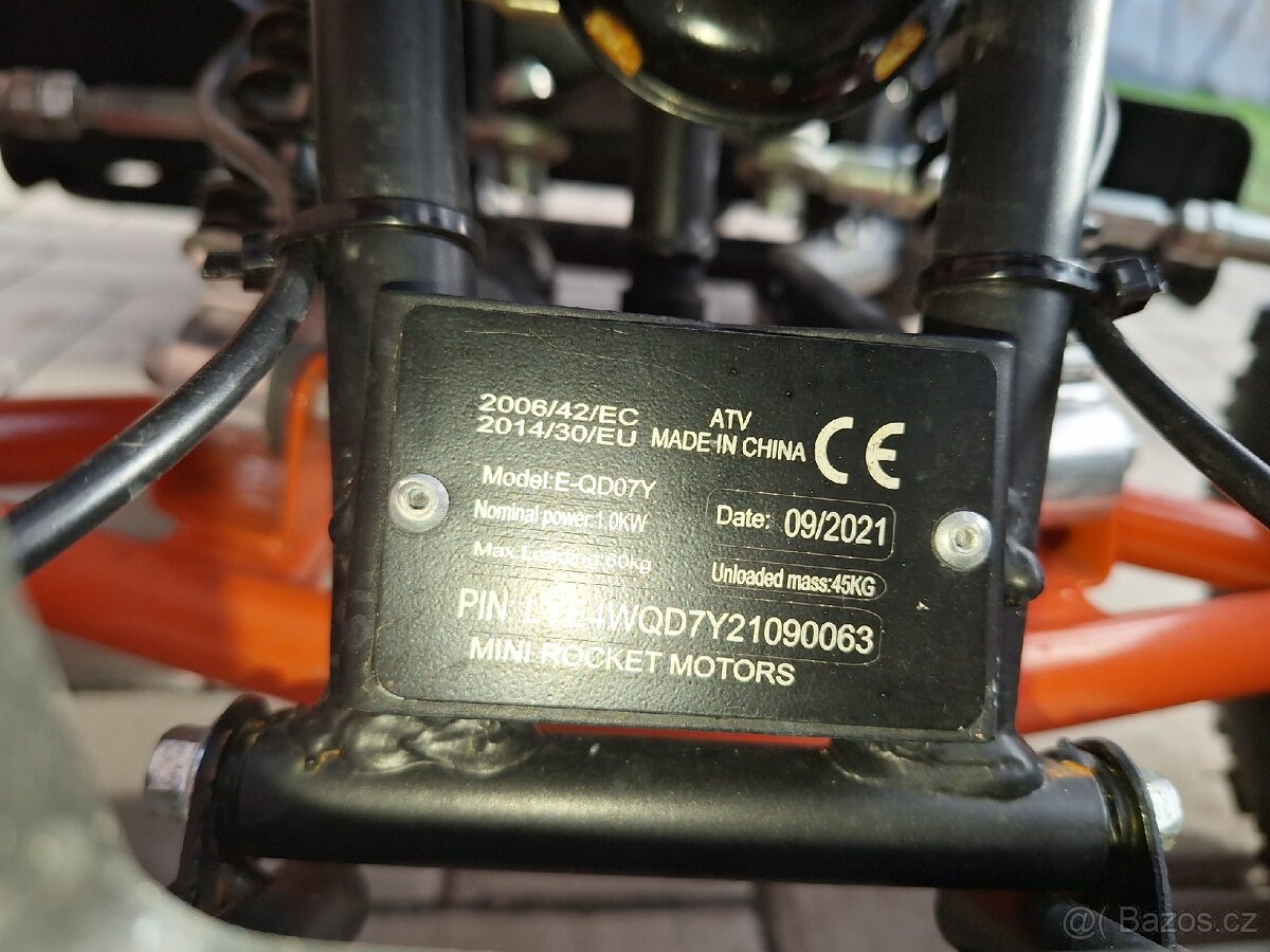 Dětská elektrická ctyrkolka - 9
