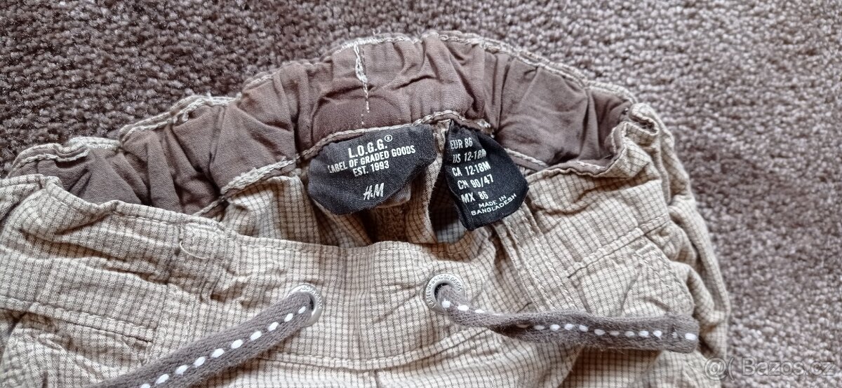 kalhoty H&M vel. 86 - 9