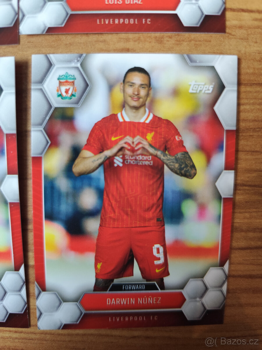 Fotbalové kartičky - Liverpool - 9