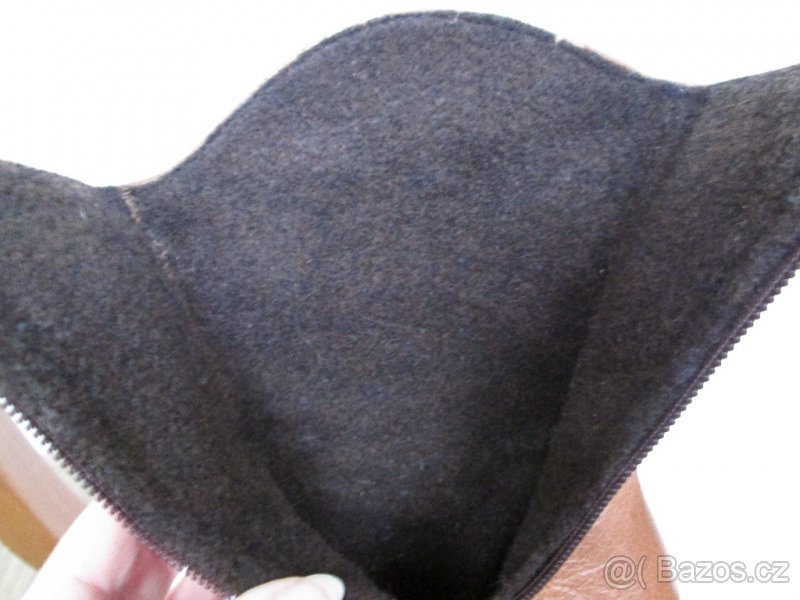 Kozačky VANITY, kůže, hnědé, vel. 37 - 9