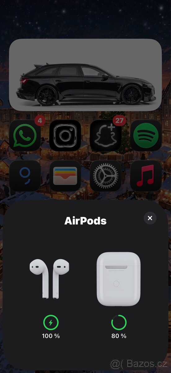 Bezdrátová sluchátka 1:1 design - 9