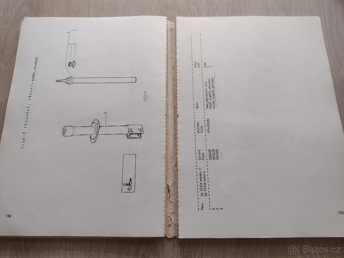 FIAT 128, KATALOG ND, MOTOTECHNA, 1975 - 9
