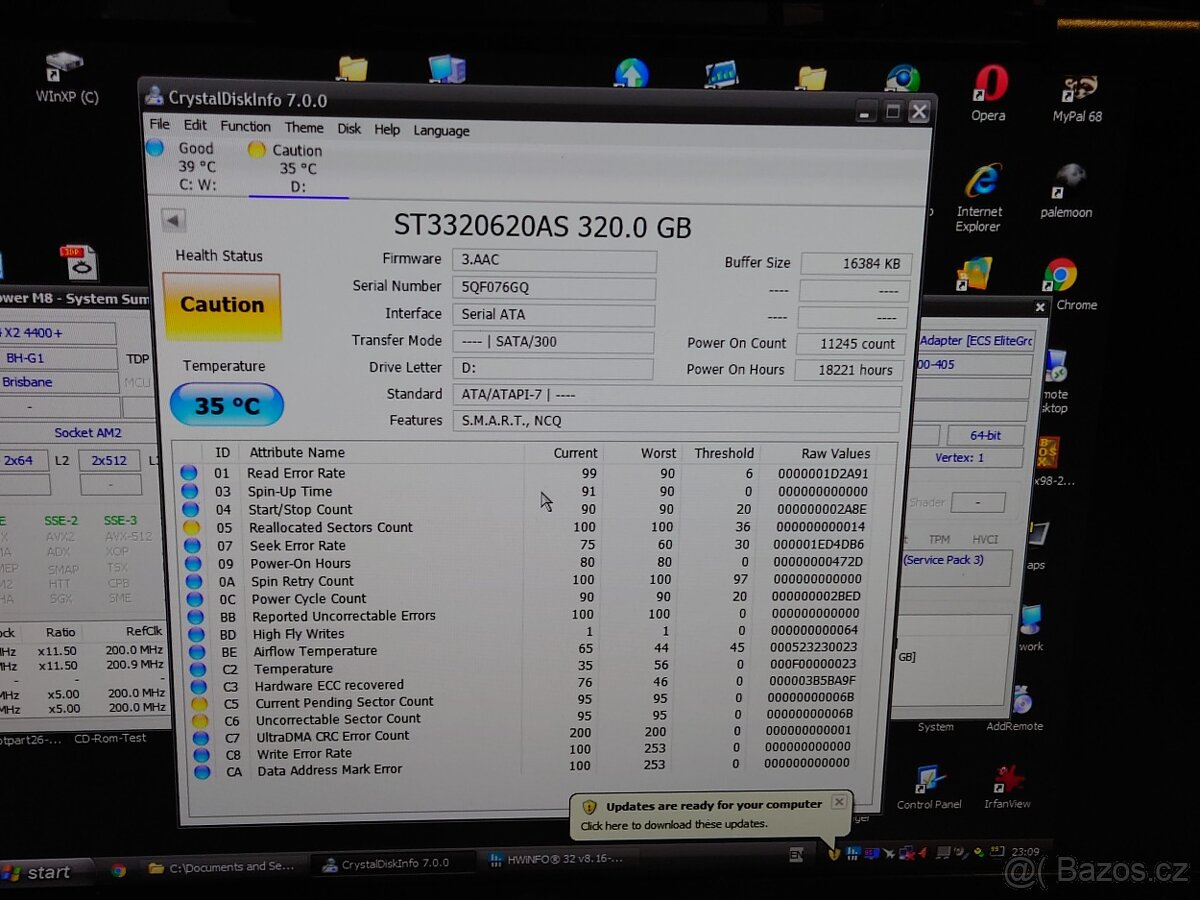 retro Disky HDD PATA(IDE)- Seagate+WD - 9