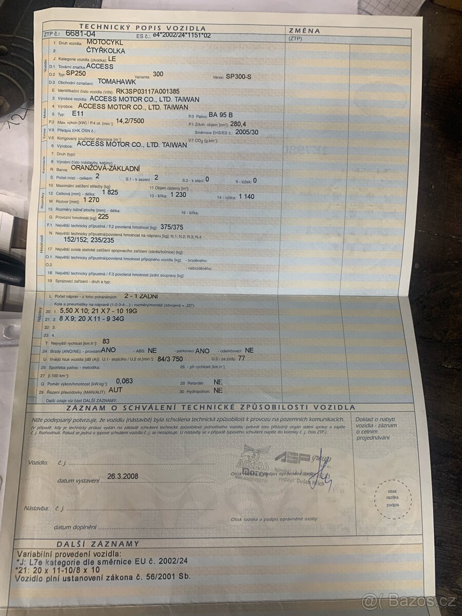 Access Tomahawk 300 - 9