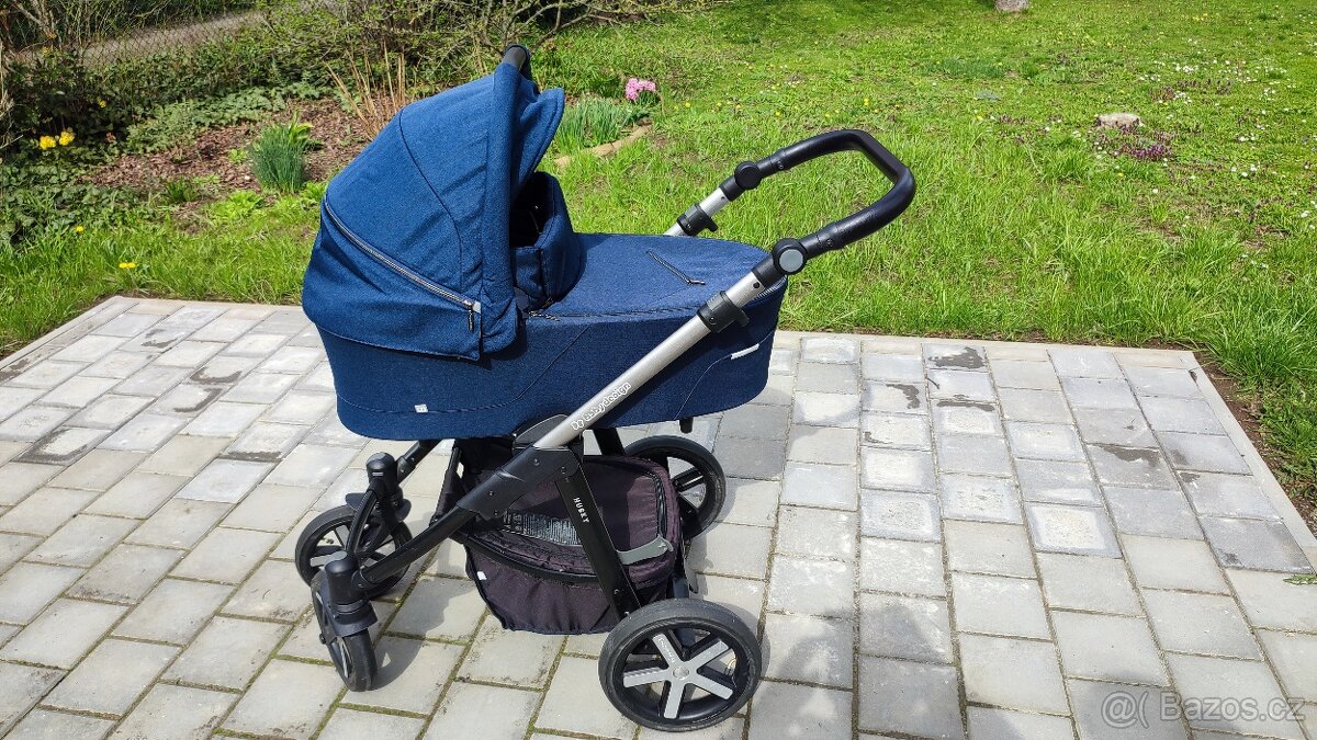 Baby design Husky 2019 navy blue a vajíčko Cybex aton 5 - 9
