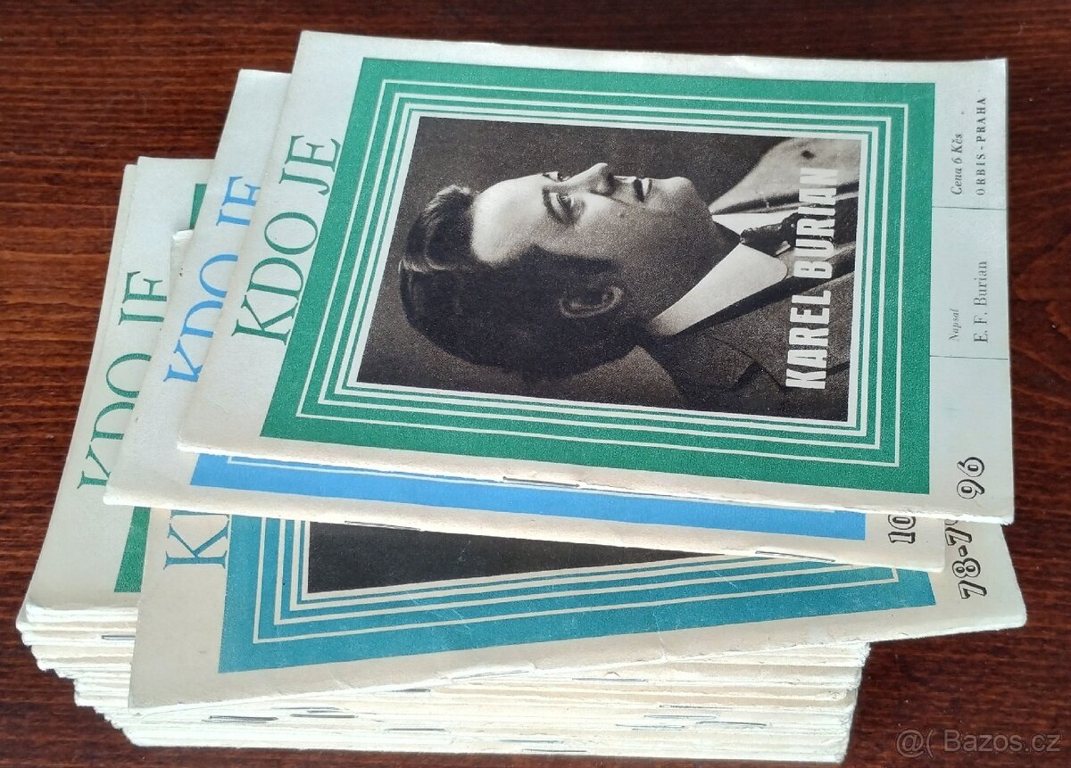 Antikv. sbírka životopisů "Kdo je"...(+mn.slevy) - 9