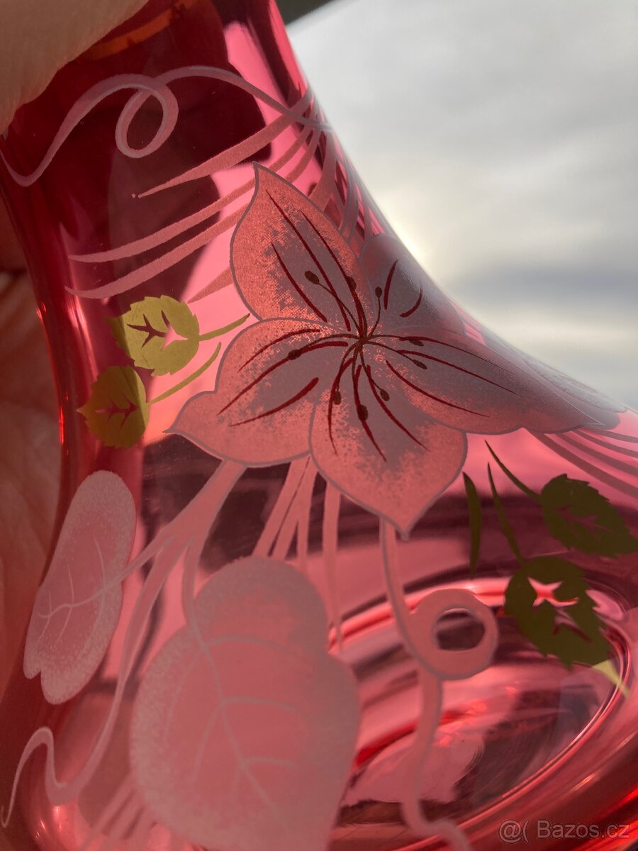 Starožitná retro váza - 9