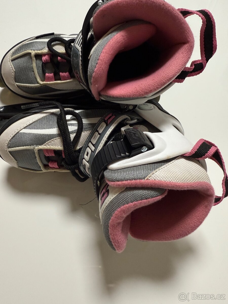 Dívčí in-line brusle nastavitelná vel. 29-32 - 9